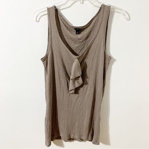 Ann Taylor Brown Tank Top